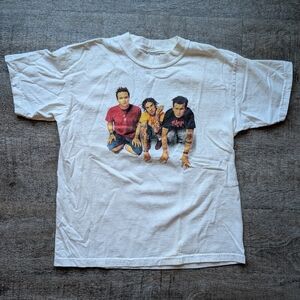 Vintage Y2K Blink 182 Mark Tom And Travis Show  Shirt Youth Large. RARE